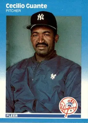 Cecilio Guante - 1987 Fleer Update - #U-38 - Baseball - Baseball Card Single