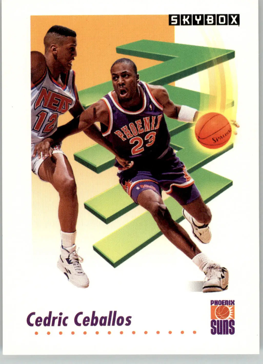 Cedric Ceballos - 1991-92 SkyBox - #222 - Basketball - Basketball Card Single