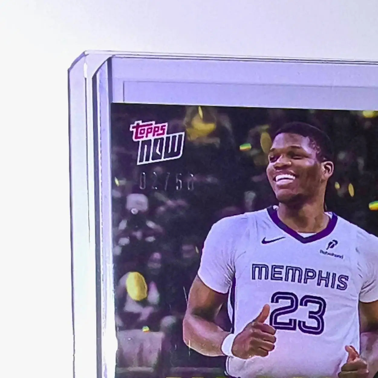 Cedric Coward Rookie 2025-26 Topps NBA All-Rookie 1st Team Gold 02/50 Grizzlies - Basketball Card Single