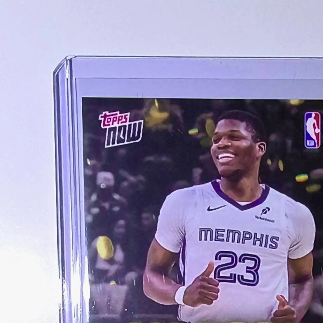Cedric Coward Rookie 2025-26 Topps Now NBA All-Rookie 1st Team Memphis Grizzlies - Basketball Card Single