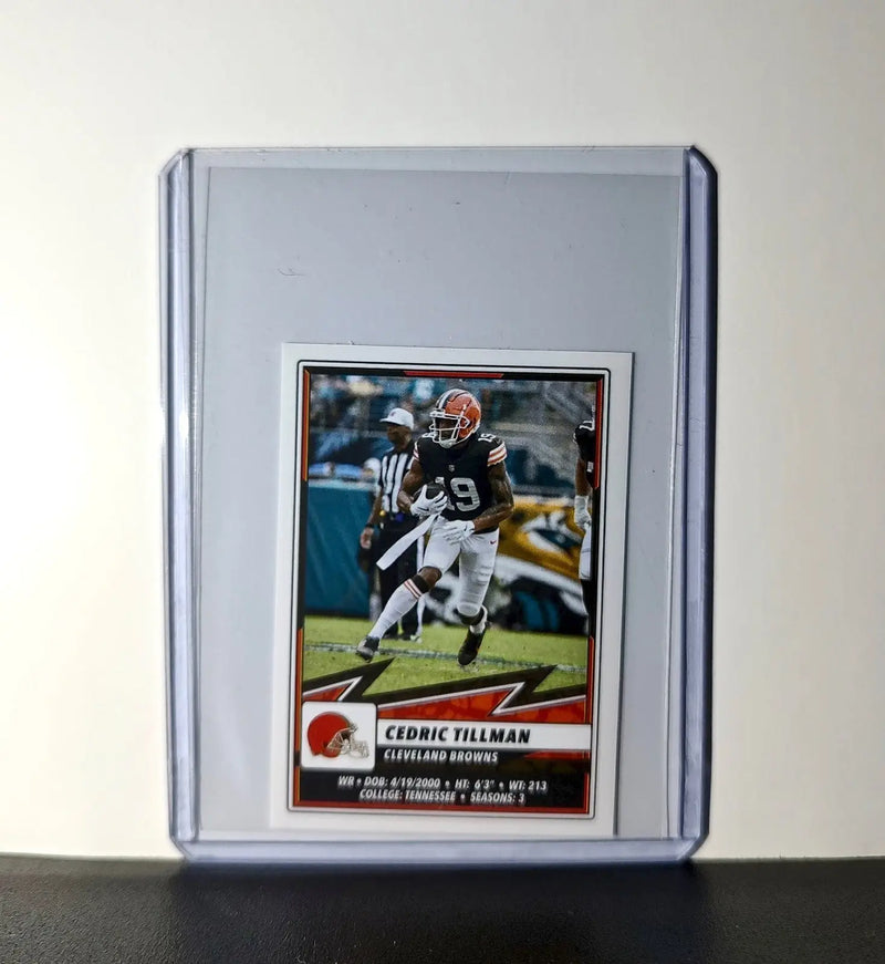 Cedric Tillman 2025 Panini NFL #140 Sticker Cleveland Browns