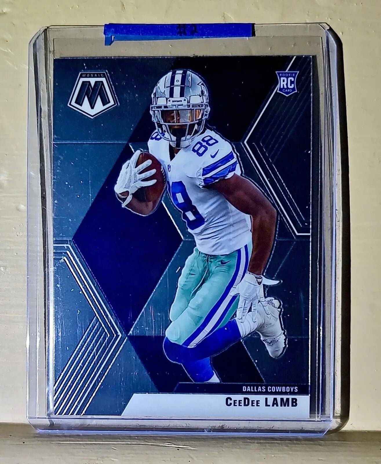 CeeDee Lamb 2020 Panini Mosaic #207 NFL Rookie Football Card Dallas Cowboys