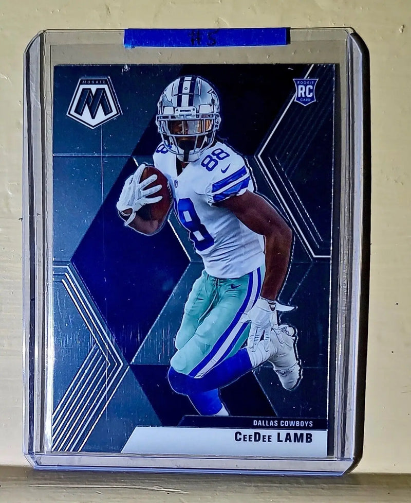 CeeDee Lamb 2020 Panini Mosaic #207 NFL Rookie Football Card Dallas Cowboys