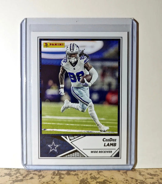 CeeDee Lamb 2024 Panini NFL #50 Sticker Card Dallas Cowboys - Football Card Single