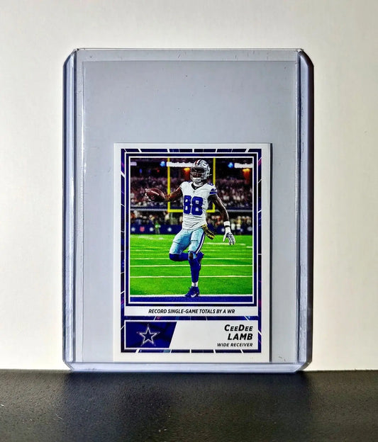 CeeDee Lamb 2024 Panini NFL Sticker #21 Dallas Cowboys - Football Card Single