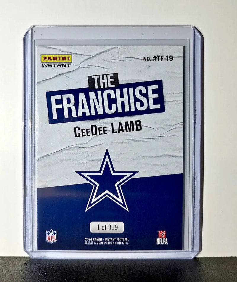 CeeDee Lamb 2024 Panini The Franchise NFL #19 Football Card Giants 1 of 319 - Football Card Single
