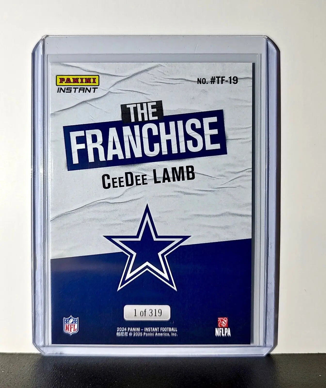 CeeDee Lamb 2024 Panini The Franchise NFL #19 Football Card Giants 1 of 319