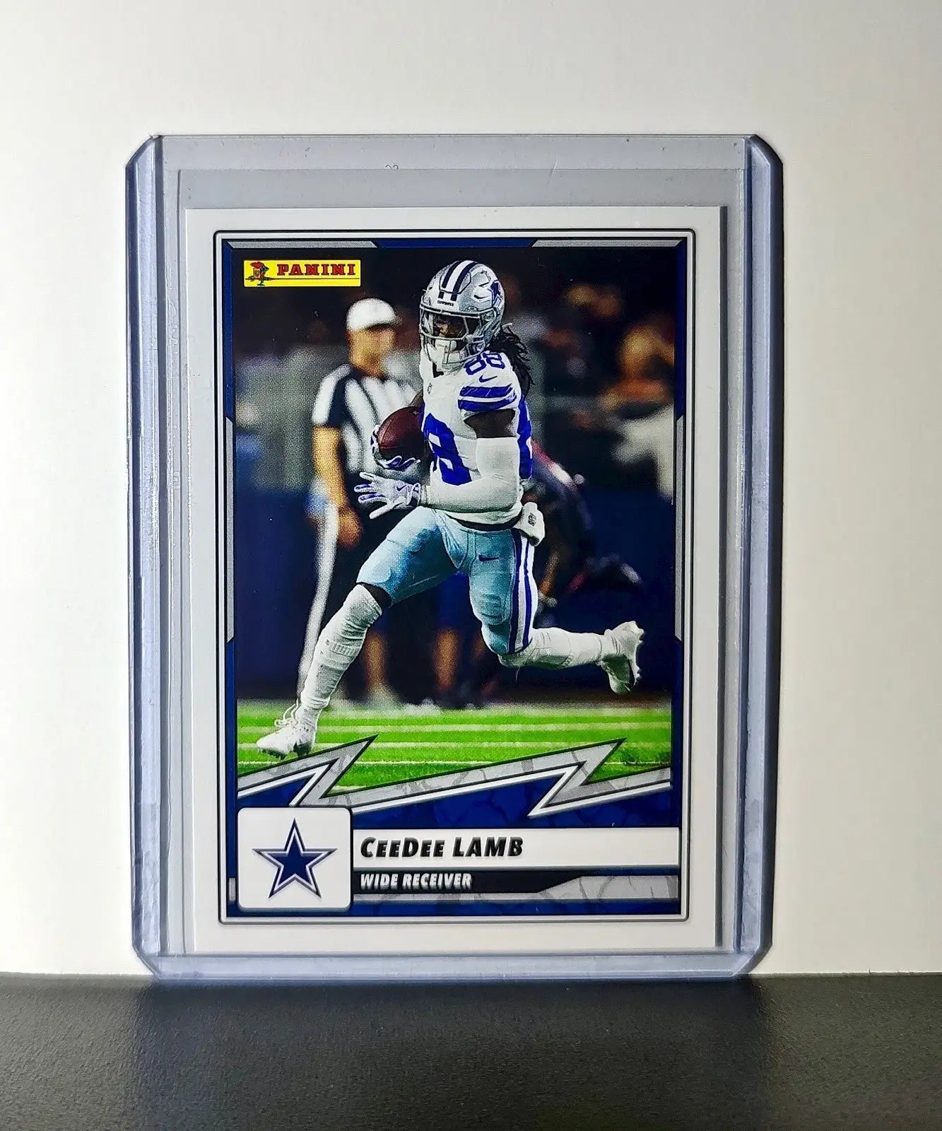 CeeDee Lamb 2025 Panini NFL #55 Sticker Card Dallas Cowboys