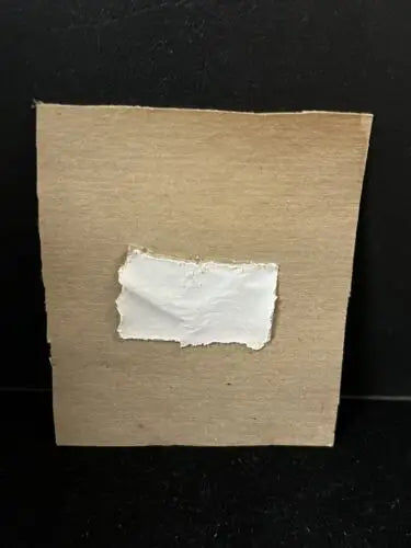 Cardboard square with white patch from Centurions Power Xtreme Max Ray Sea Operations Expert