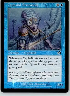 Cephalid Aristocrat - Torment - 27 - NM Magic: The Gathering - Magic Card Single