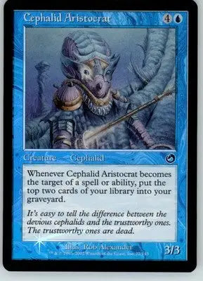 Cephalid Aristocrat - Torment - Foil NM - #27 - Magic Card Single