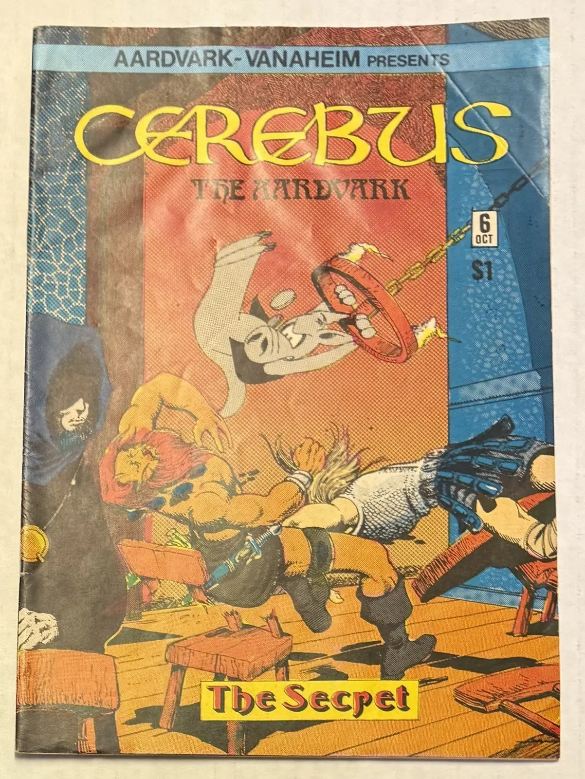 Cerebus The Aardvark Vol.1 No.6 1978 The Secret First Appearance of Jaka - Comic Book