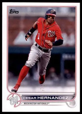 Cesar Hernandez 2022 Topps Update #US299 Washington Nationals - Baseball Card Single