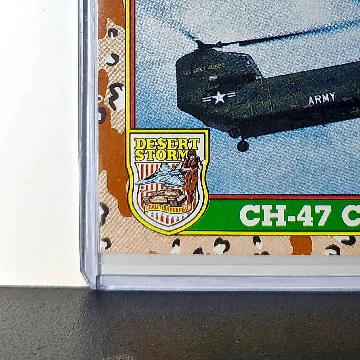 CH-47 Chinook 1991 Topps Desert Storm #12 Card - Non-Sports Card Single