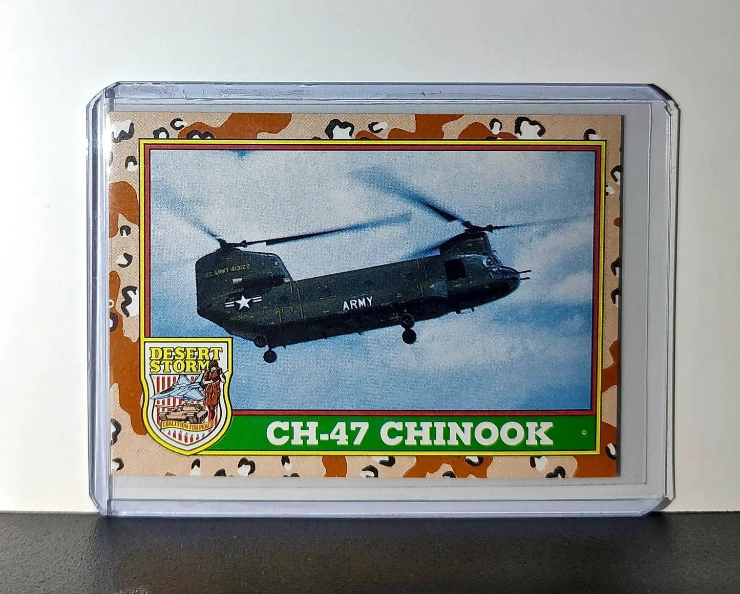 CH-47 Chinook 1991 Topps Desert Storm #12 Card - Non-Sports Card Single