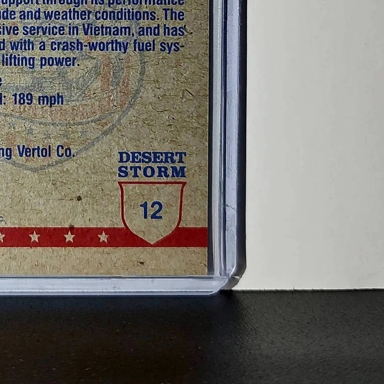CH-47 Chinook 1991 Topps Desert Storm #12 Card - Non-Sports Card Single