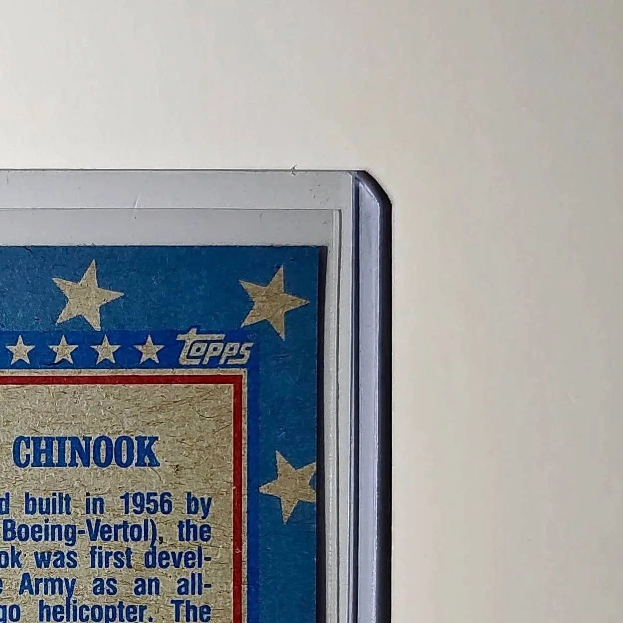 CH-47 Chinook 1991 Topps Desert Storm #125 Card - Other