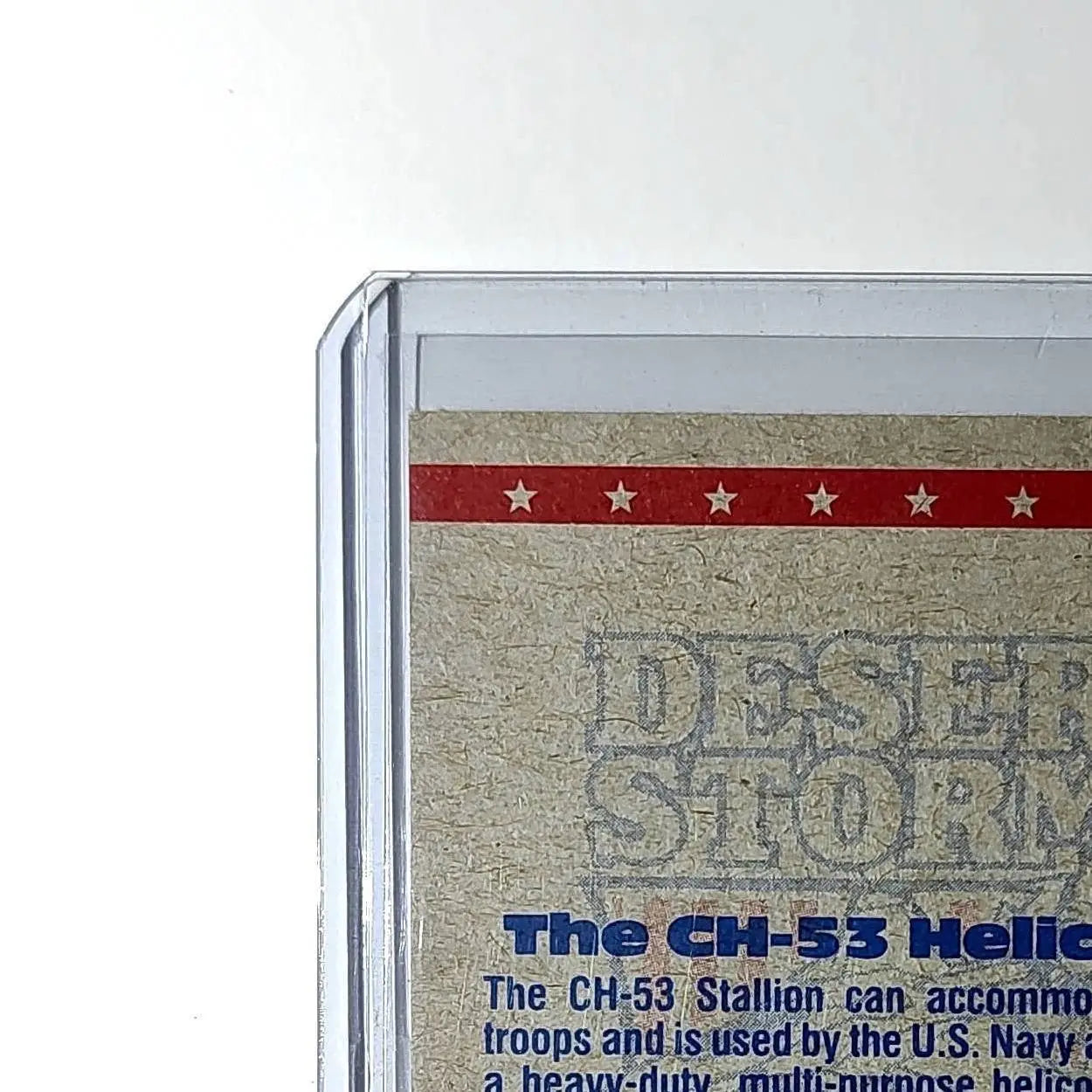 CH-53 Sea Stallion Helicopter 1991 Topps Desert Storm #9 Card - Non-Sports Card Single