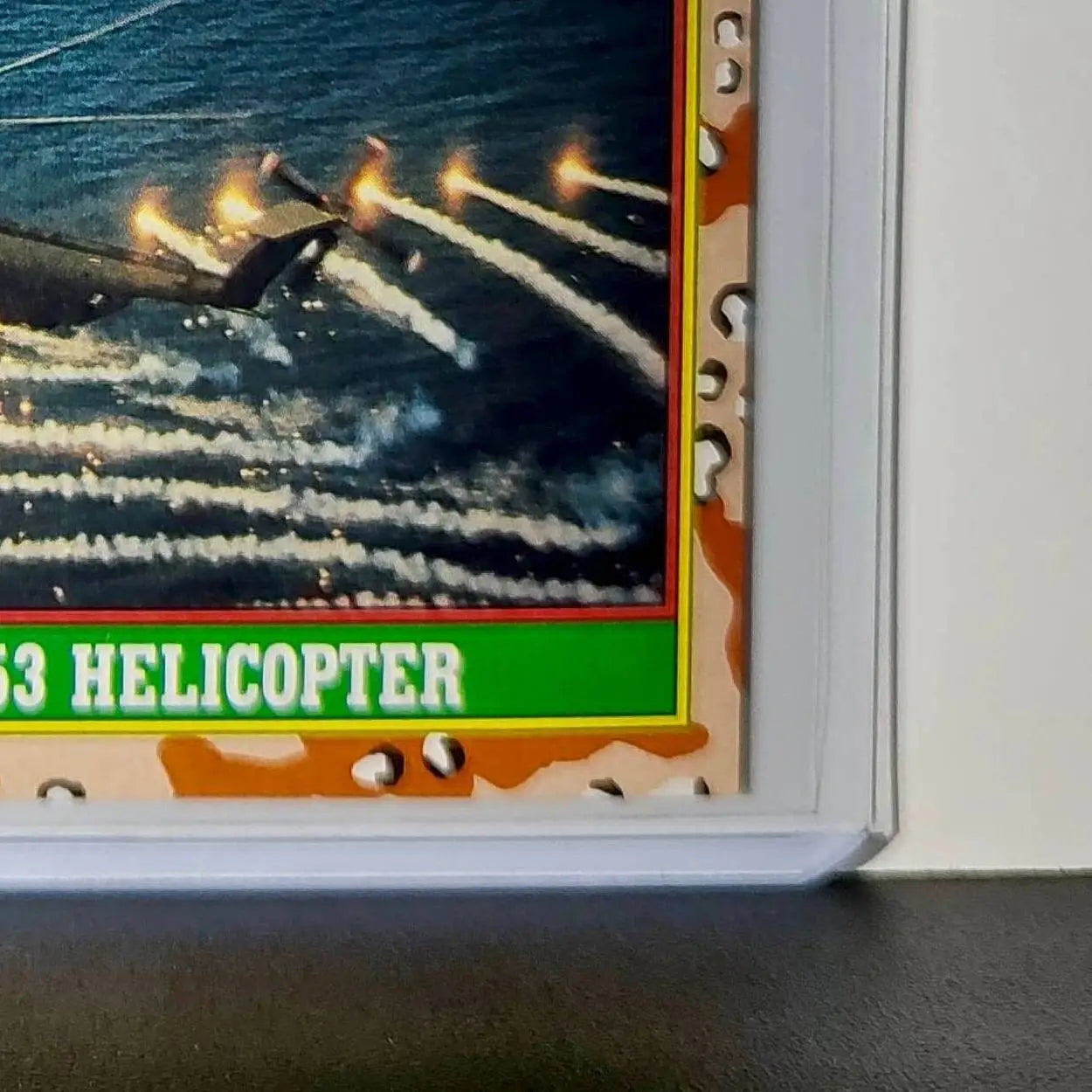 CH-53 Sea Stallion Helicopter 1991 Topps Desert Storm #9 Card - Non-Sports Card Single