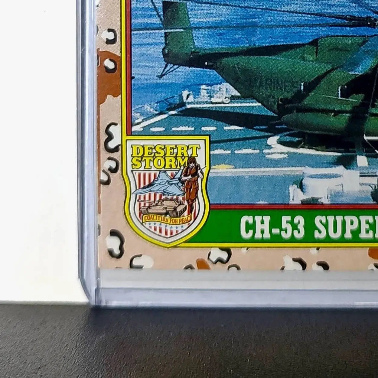 CH-53 Super Stallion 1991 Topps Desert Storm #14 Card