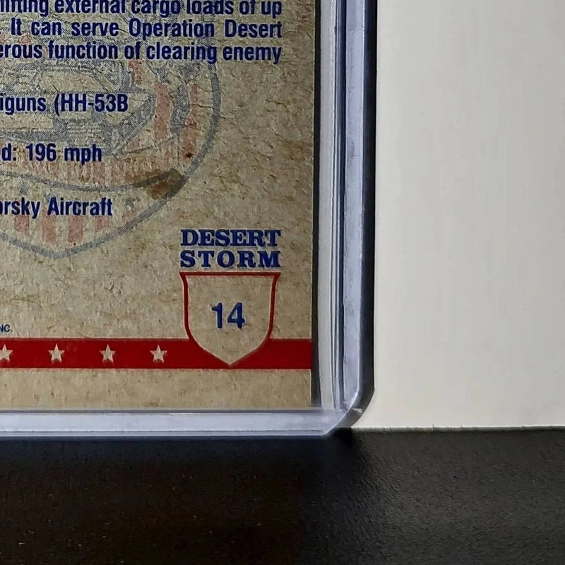 CH-53 Super Stallion 1991 Topps Desert Storm #14 Card