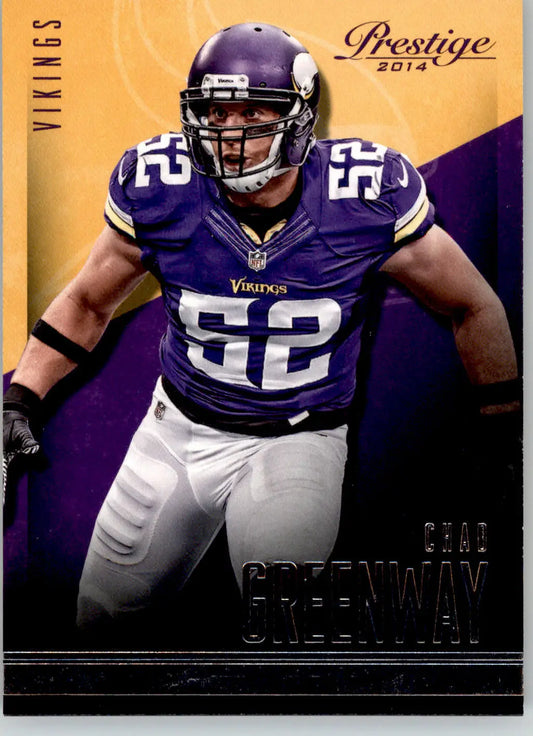 Chad Greenway - 2014 Panini Prestige - #149 - Football - Football Card Single