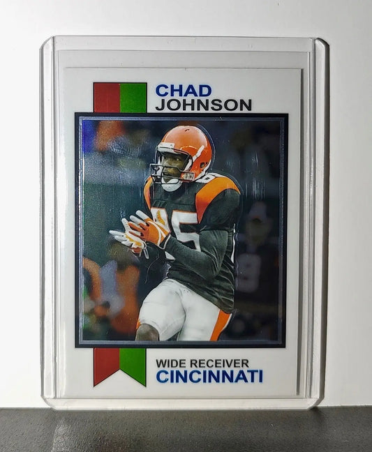 Chad Johnson 2023 Topps 1973 NFL #1973-7 Football Card Cincinnati Bengals - Football Card Single