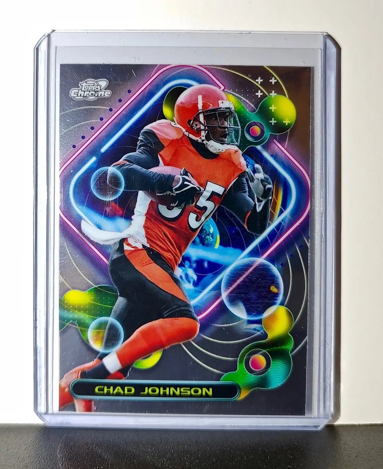 Chad Johnson 2023 Topps Chrome Cosmic NFL #263 Card Cincinnati Bengals - Football Card Single