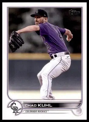 Chad Kuhl 2022 Topps Update #US71 Colorado Rockies - Baseball Card Single