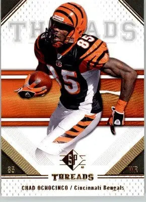 Chad Ochocinco - 2009 SP Threads - #17 - Football - Football Card Single