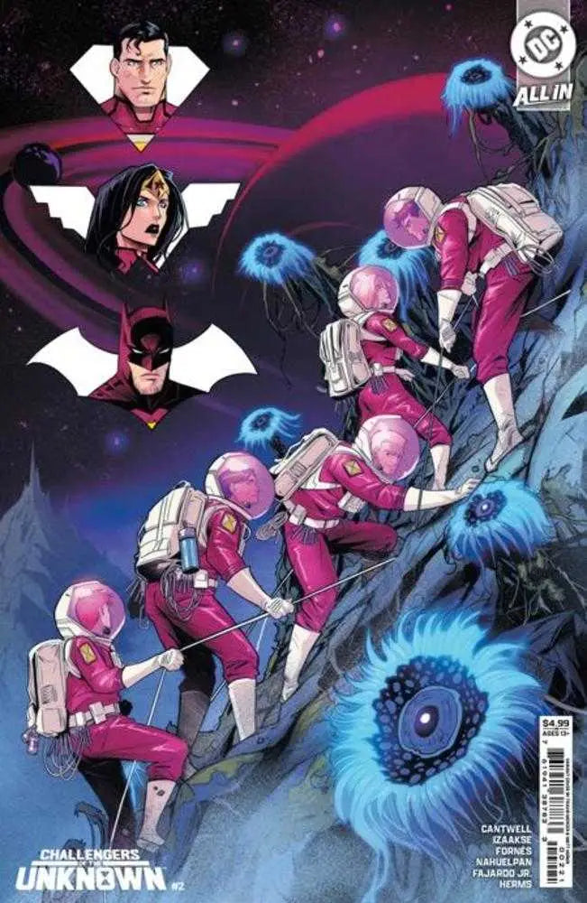 Challengers Of The Unknown #2 deep sea mystery card stock variant comic book cover