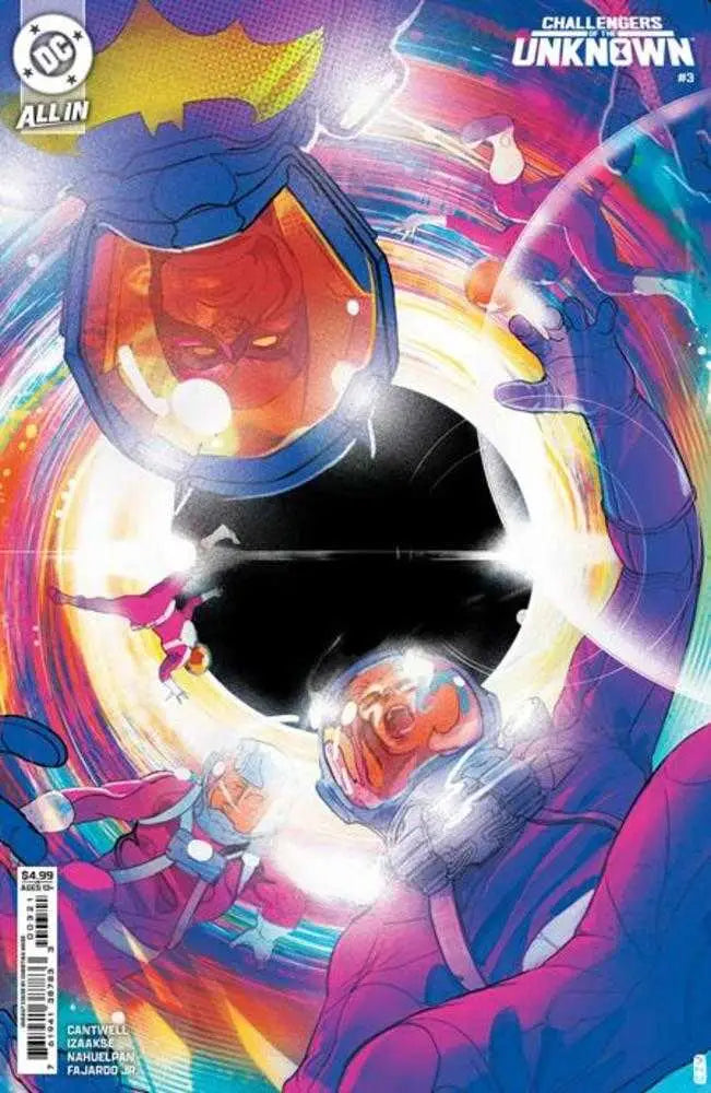 Comic book cover B Christian Ward Card Stock Variant from Challengers Of The Unknown #3