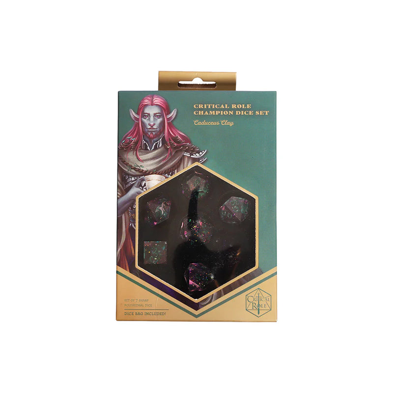 Critical Role RPG Dice Set: Caduceus Clay
