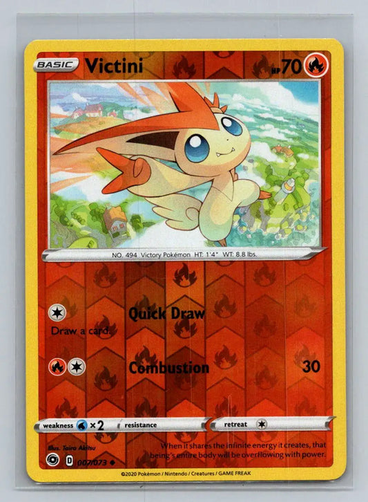 Champion’s Path #07/73 Victini Reverse Holo - Pokémon Card Single