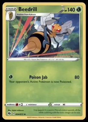 Champion’s Path Beedrill 04/73 Uncommon CHP 2020