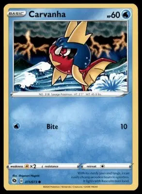 Champion’s Path Carvanha 11/73 Common CHP 2020
