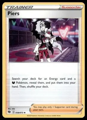 Champion’s Path Piers 58/73 Uncommon CHP 2020