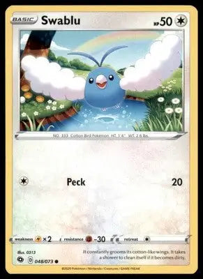 Champion’s Path Swablu 48/73 Common CHP 2020