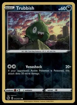 Champion’s Path Trubbish 43/73 Common Reverse Holo CHP 2020