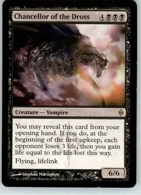 Chancellor of the Dross - New Phyrexia - MP - #54 - Magic Card Single