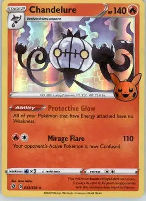 Chandelure - Trick or Trade - 033/192 - Holo NM - Pokémon Card Single