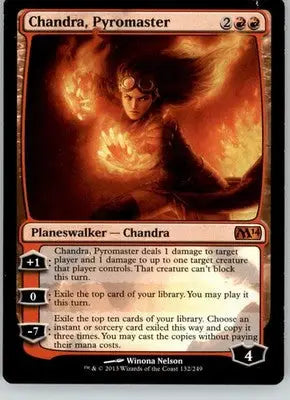 Chandra Pyromaster - Magic 2014 - 132 - HP Magic: The Gathering - Magic Card Single