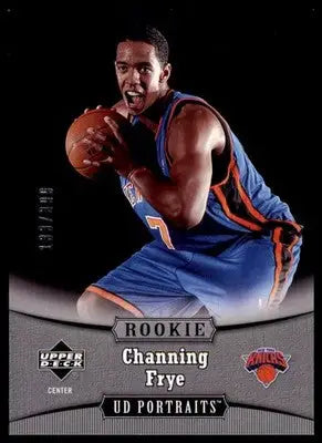 Channing Frye Rookie 2005-06 UD Portraits #/399 #106 New York Knicks