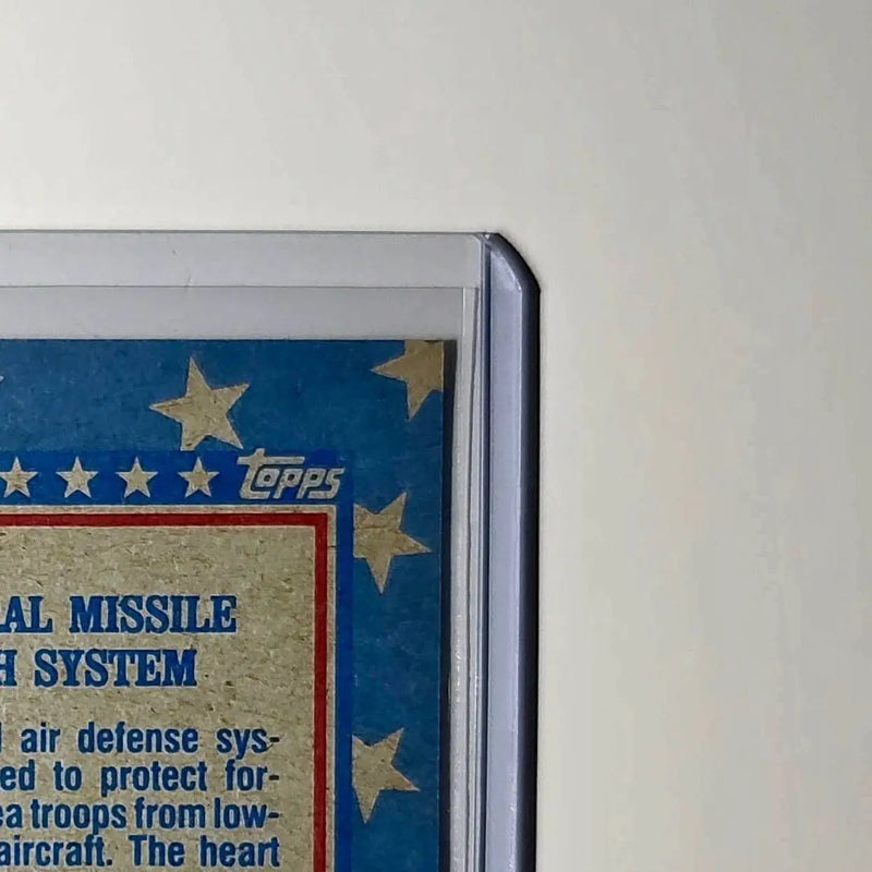 Chaparral Missile Launcher 1991 Topps Desert Storm #131 Card