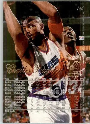 Charles Barkley - 1994-95 Flair - #116 - Basketball - Basketball Card Single