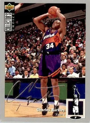 Charles Barkley - 1994 Collector’s Choice - 234 - Silver Signature NM - Basketball Card Single