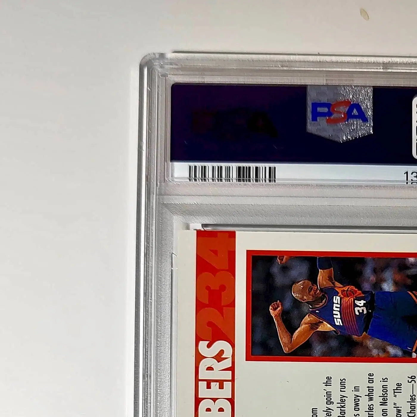Charles Barkley 1994 NBA Hoops Big Numbers #BN12 Rainbow PSA 8 NM-MT