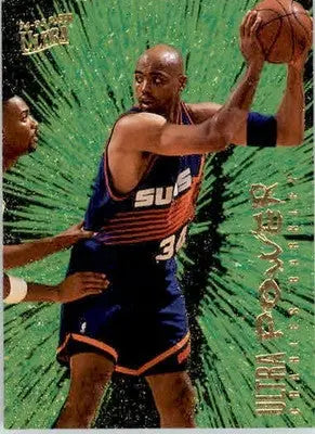 Charles Barkley - 1994 Ultra Power - 1 - NM - Basketball Card Single