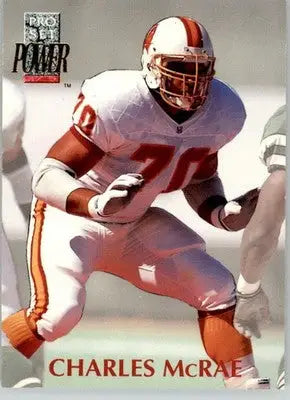 Charles McRae - 1992 Pro Set Power - #70 - Football - Football Card Single