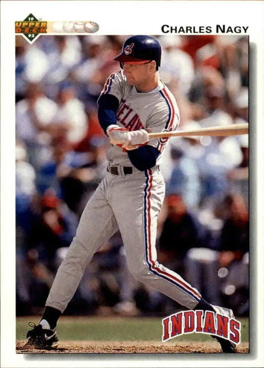 Charles Nagy 1992 Upper Deck MLB #178 Baseball Card Cleveland Indians - Baseball Card Single